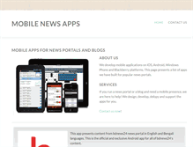 Tablet Screenshot of mnewsapps.com